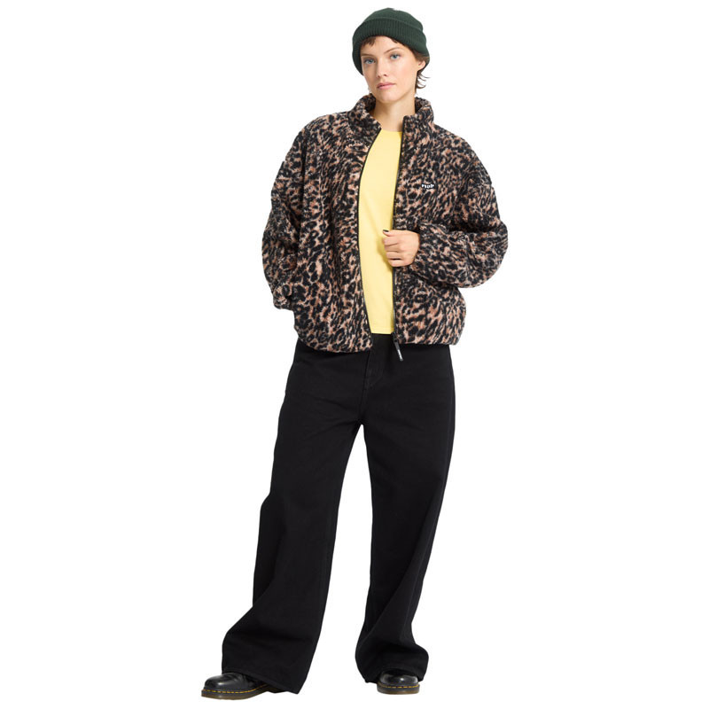 Chaqueta Volcom: Wylding Out Sherpa (Animal Print)