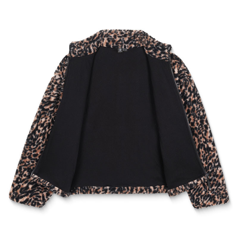Chaqueta Volcom: Wylding Out Sherpa (Animal Print)