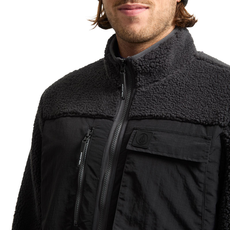 Chaqueta Volcom: Storm Stone Zip (Asphalt Black)