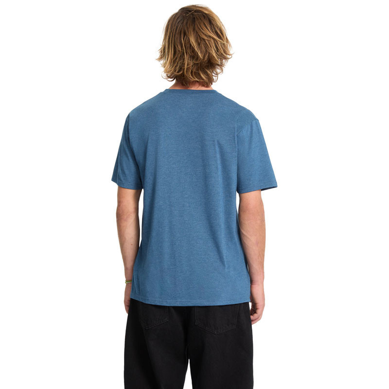 Camiseta Volcom: Circle Blanks Hth Sst (Cosmic Blue)