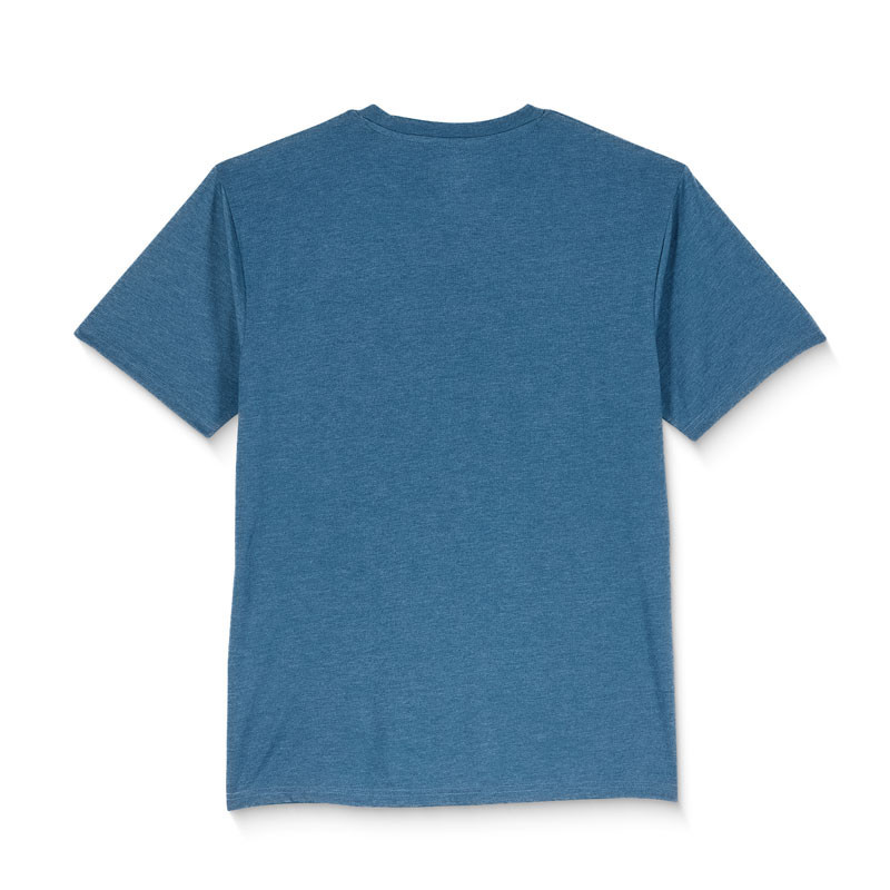 Camiseta Volcom: Circle Blanks Hth Sst (Cosmic Blue)