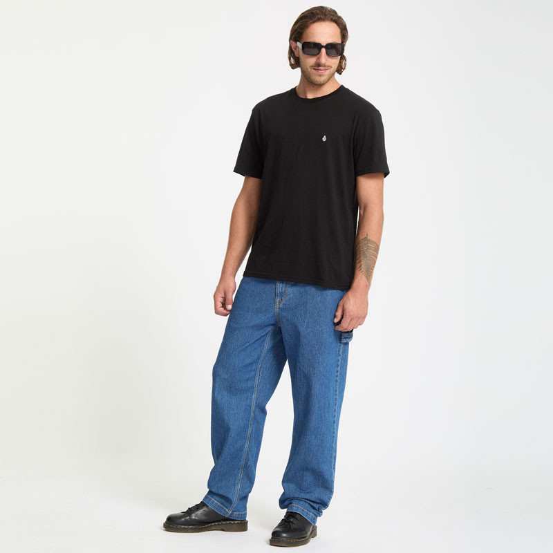 Camiseta Volcom: Stone Blanks Bsc Sst (Black)