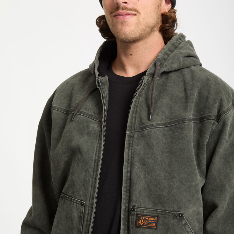 Chaqueta Volcom: Hamilstorm Jacket (Rinsed Black)