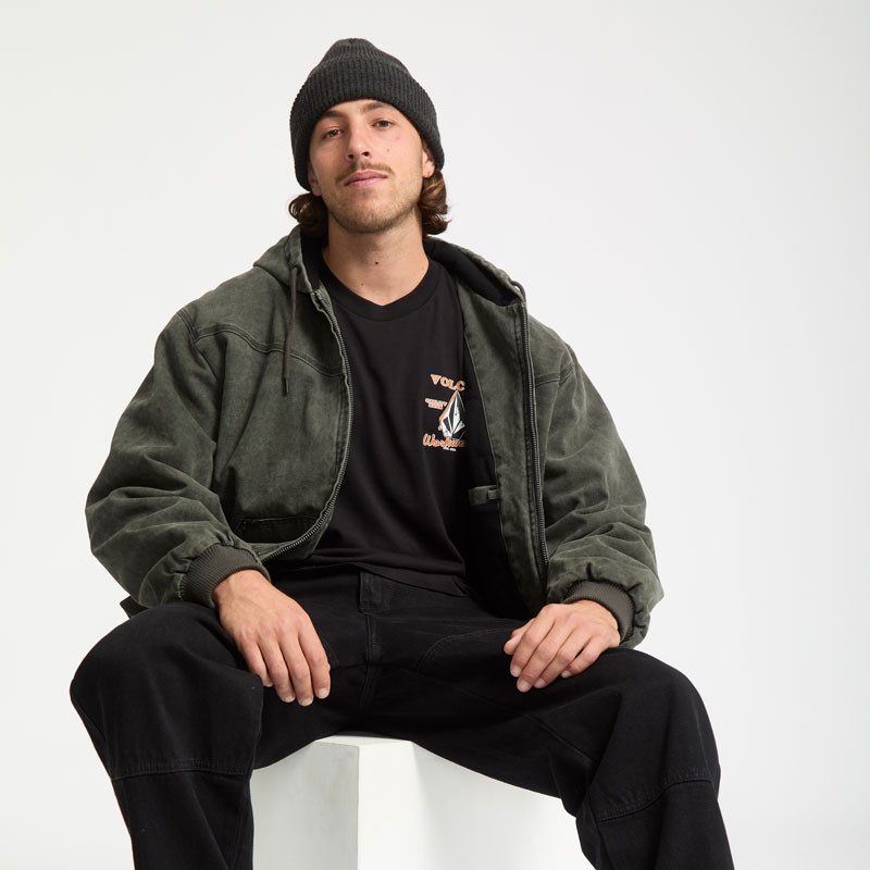 Chaqueta Volcom: Hamilstorm Jacket (Rinsed Black)