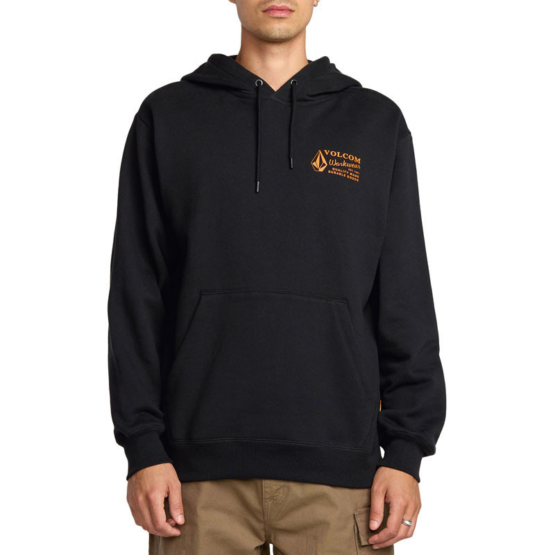 Sudadera Volcom: Workwear Po (Black)