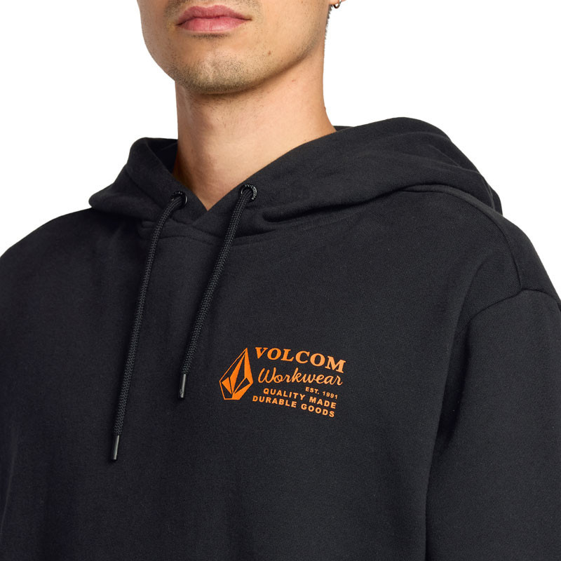 Sudadera Volcom: Workwear Po (Black)