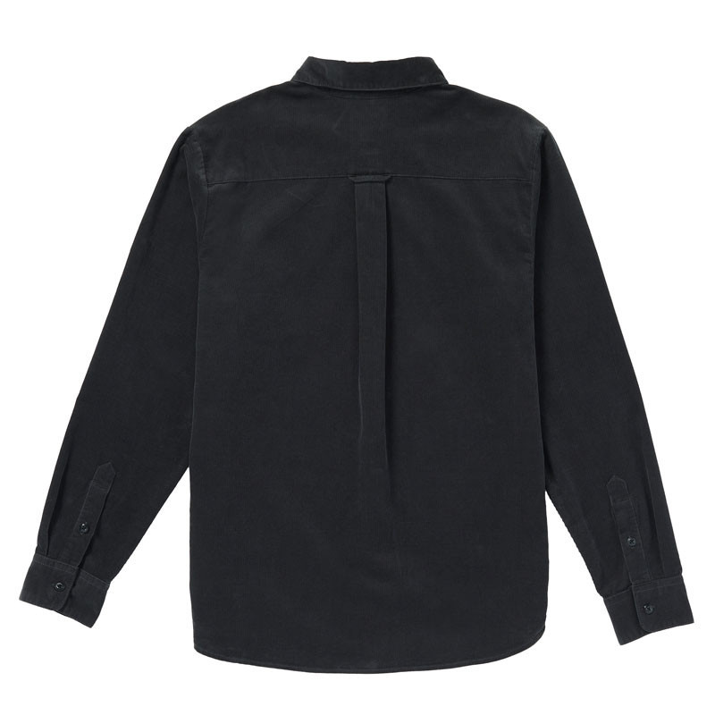 Camisa Volcom: Zander LS (Asphalt Black)