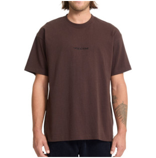 Camiseta Volcom: Volcom Stone LSe Sst (Cacao)