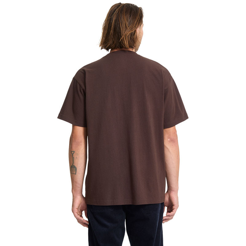 Camiseta Volcom: Volcom Stone LSe Sst (Cacao)