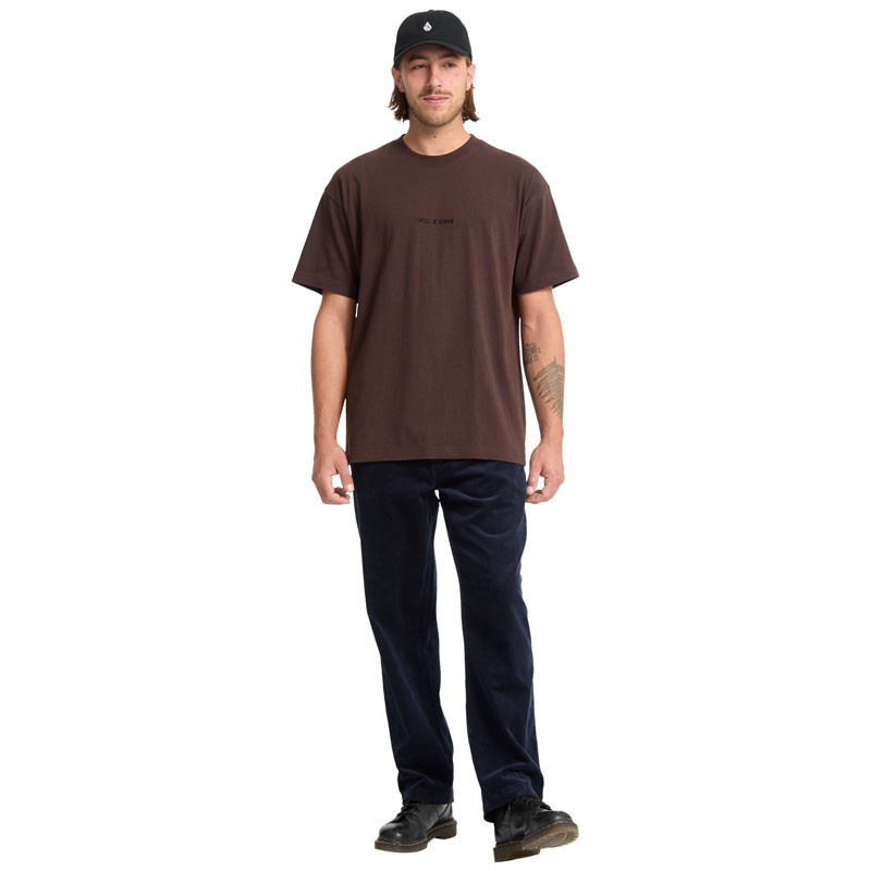 Camiseta Volcom: Volcom Stone LSe Sst (Cacao)