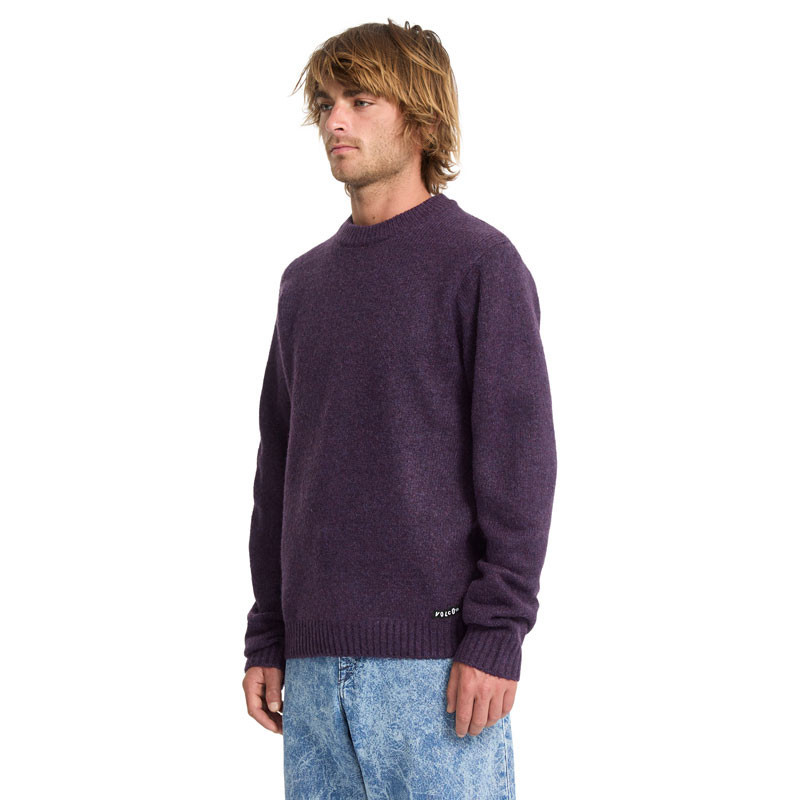 Jersey Volcom: Edmonder II Sweater (Dark Purple)