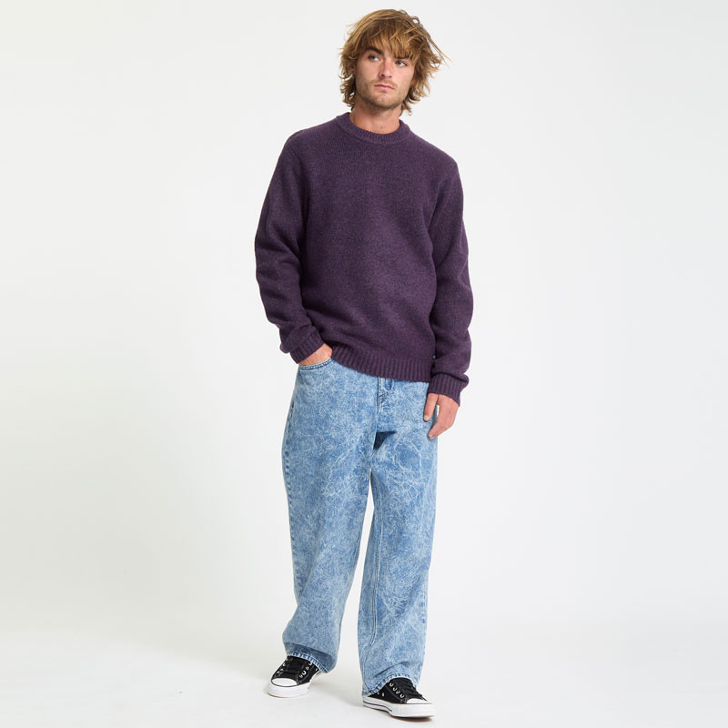 Jersey Volcom: Edmonder II Sweater (Dark Purple)
