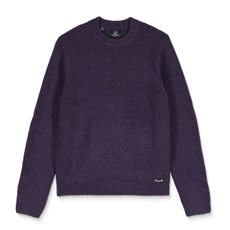 Jersey Volcom: Edmonder II Sweater (Dark Purple)