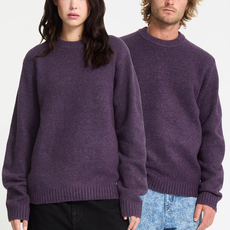 Jersey Volcom: Edmonder II Sweater (Dark Purple)