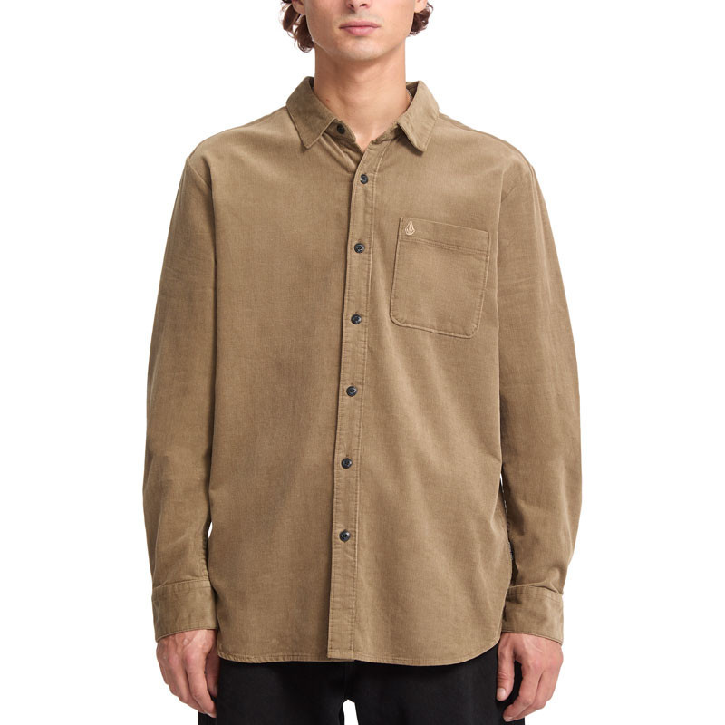 Camisa Volcom: Zander LS (Teak)