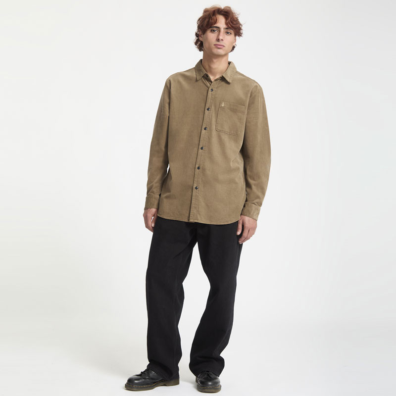 Camisa Volcom: Zander LS (Teak)