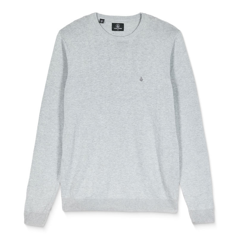 Jersey Volcom: Uperstand Sweater (Light Grey Heather)