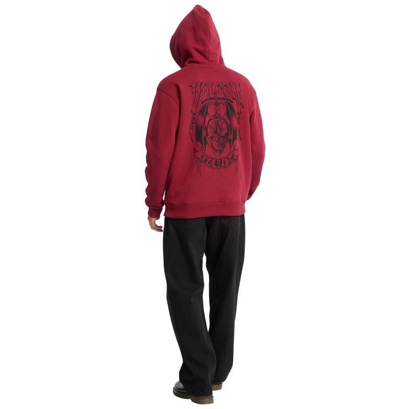 Sudadera Volcom: Noder Po (Pepper Red)