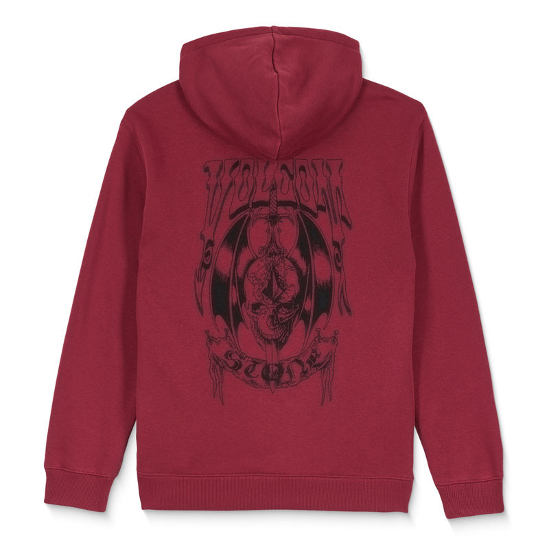 Sudadera Volcom: Noder Po (Pepper Red)