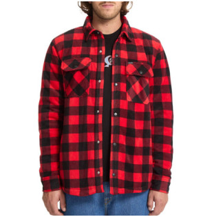 Chaqueta Volcom: Bowered Fleece LS (Lifeguard Red)