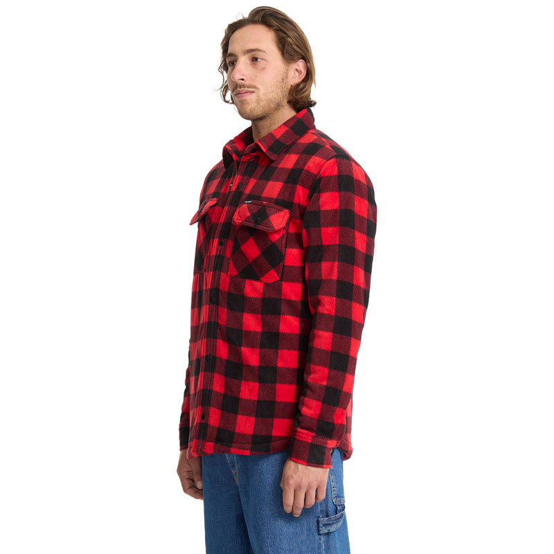 Chaqueta Volcom: Bowered Fleece LS (Lifeguard Red)