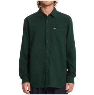 Camisa Volcom: Caden Solid LS (Scarab)