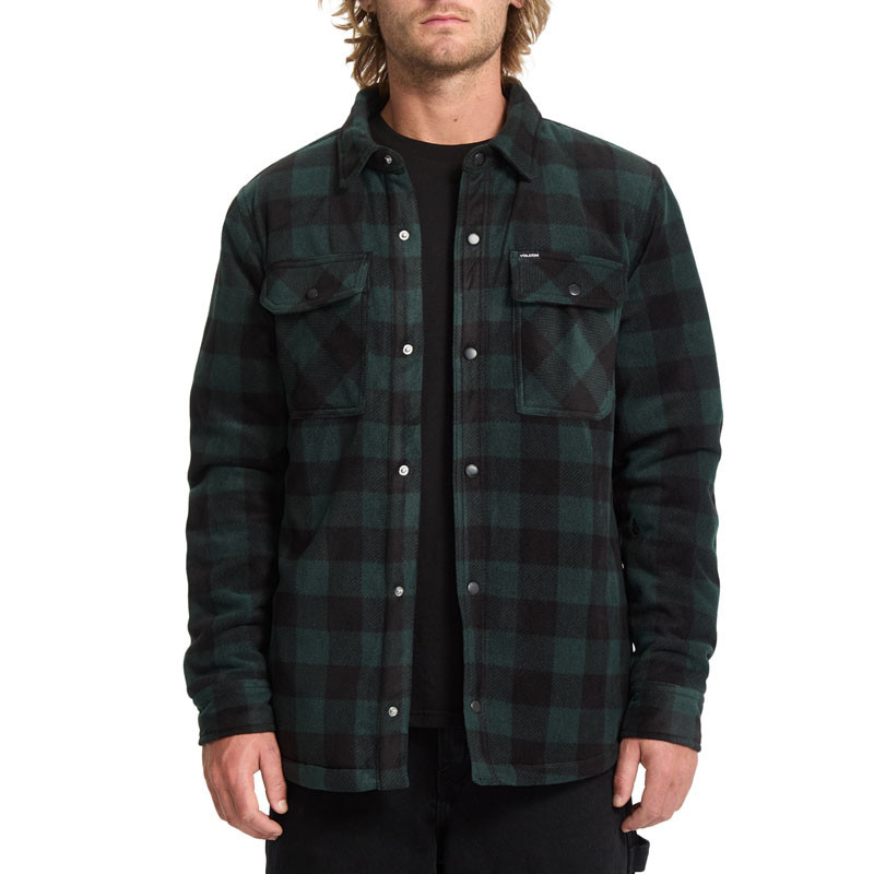 Chaqueta Volcom: Bowered Fleece LS (Scarab)