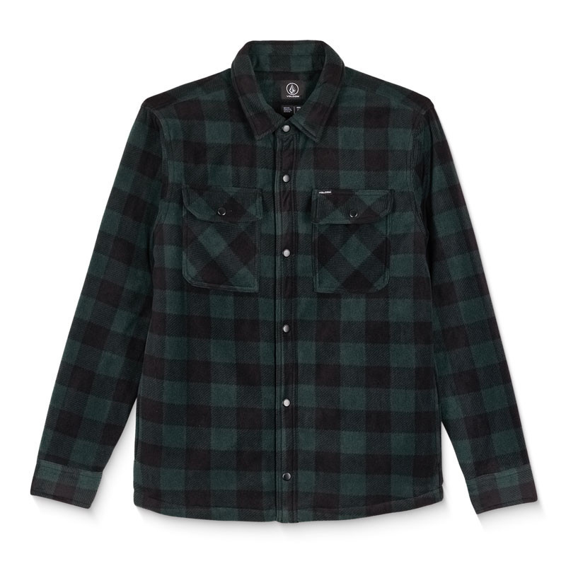 Chaqueta Volcom: Bowered Fleece LS (Scarab)