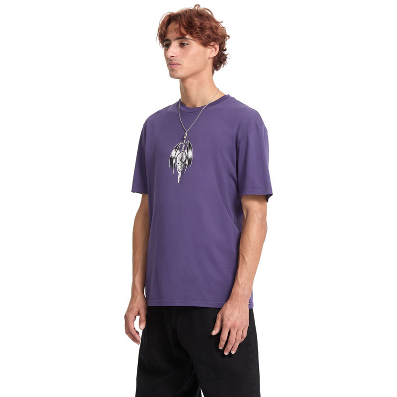 Camiseta Volcom: Sworder Pw Sst (Dark Purple)