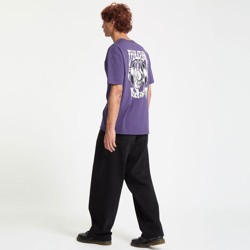 Camiseta Volcom: Sworder Pw Sst (Dark Purple)