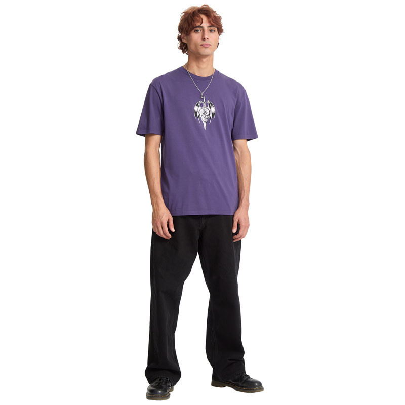 Camiseta Volcom: Sworder Pw Sst (Dark Purple)