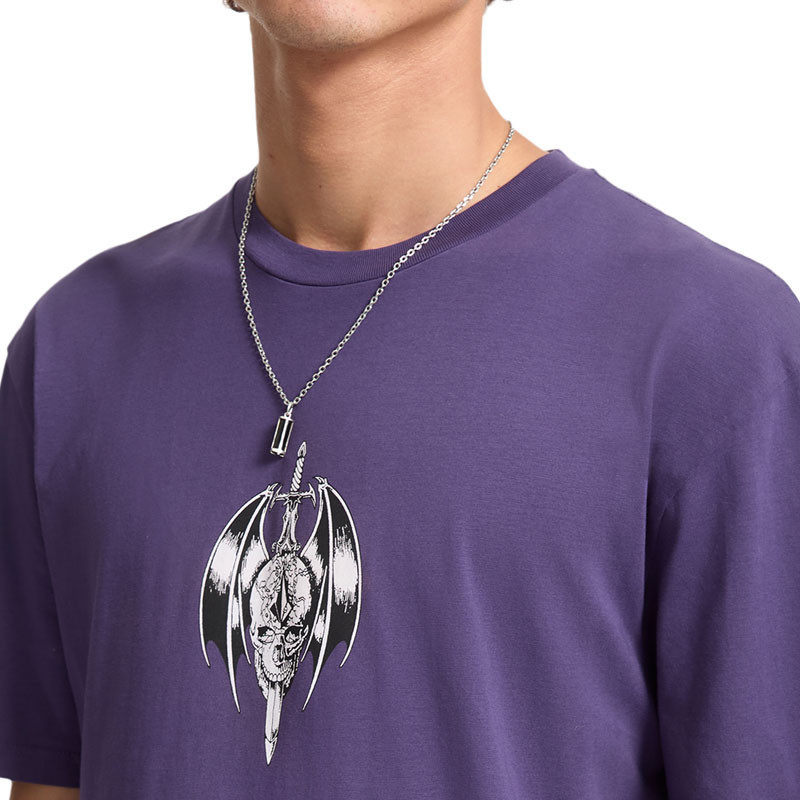 Camiseta Volcom: Sworder Pw Sst (Dark Purple)