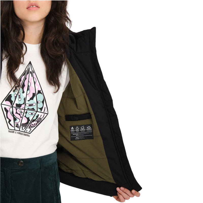 Chaqueta Volcom: Wernan 10K Jacket (Black)