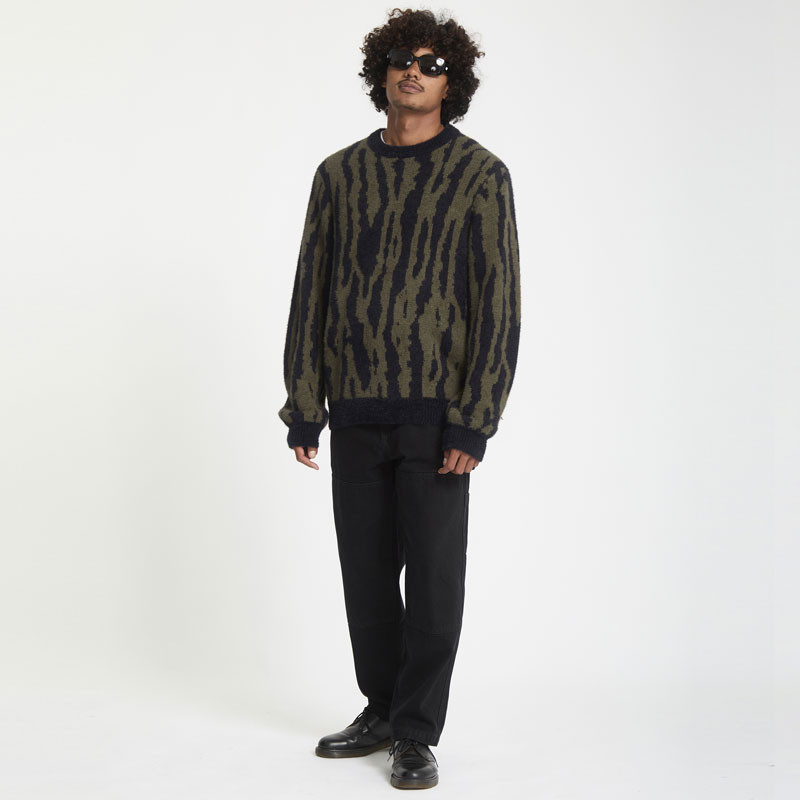 Jersey Volcom: Wazermoon Sweater (Black)