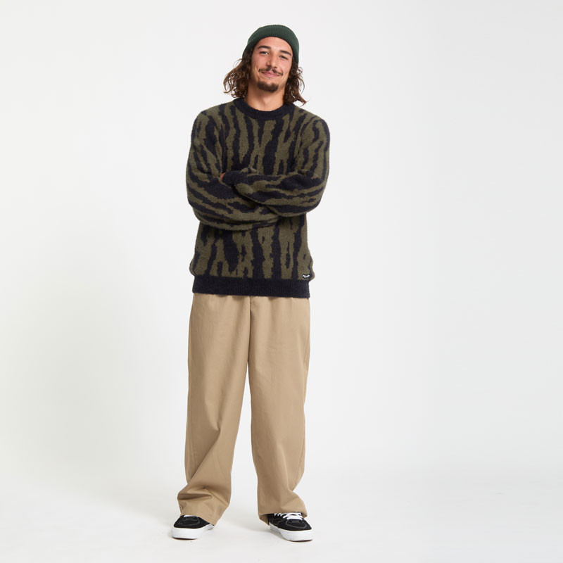 Jersey Volcom: Wazermoon Sweater (Black)