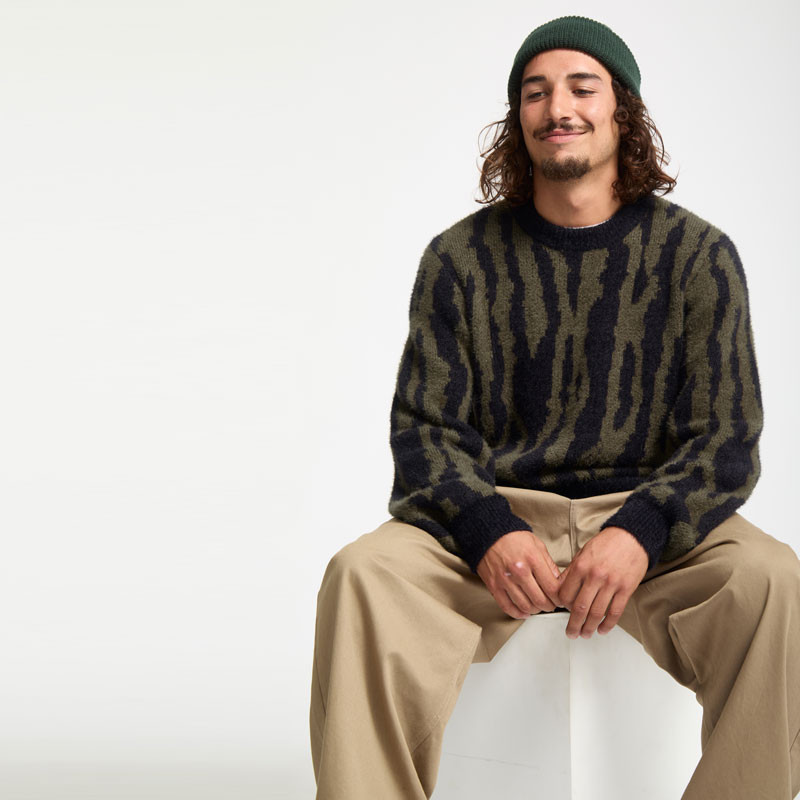 Jersey Volcom: Wazermoon Sweater (Black)