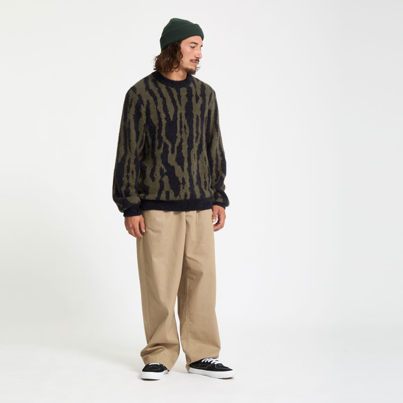 Jersey Volcom: Wazermoon Sweater (Black)
