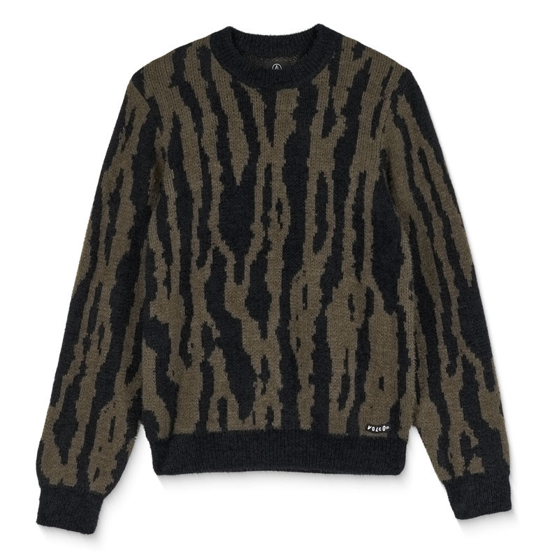 Jersey Volcom: Wazermoon Sweater (Black)