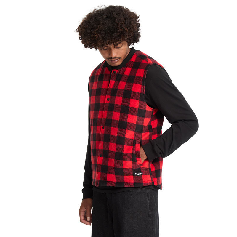 Chaqueta Volcom: Bowered Vest (Lifeguard Red)