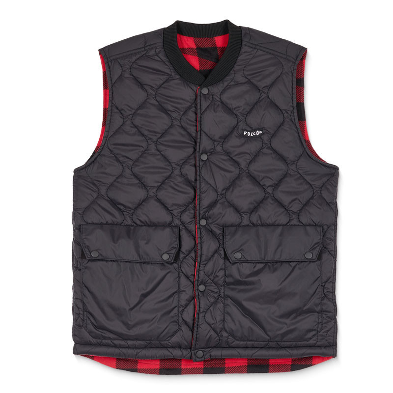 Chaqueta Volcom: Bowered Vest (Lifeguard Red)
