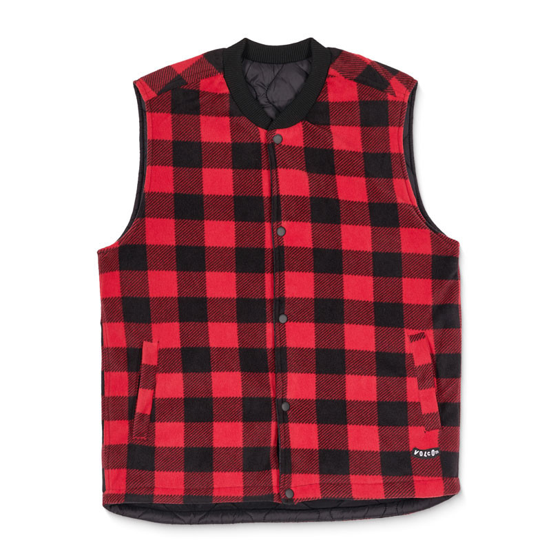 Chaqueta Volcom: Bowered Vest (Lifeguard Red)