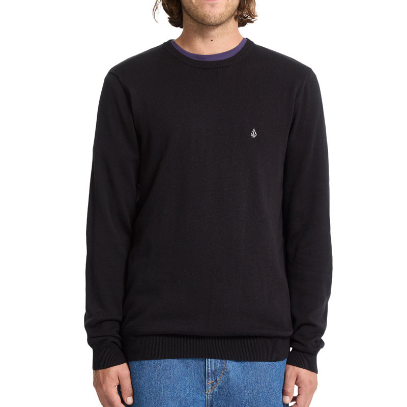 Jersey Volcom: Uperstand Sweater (Black)