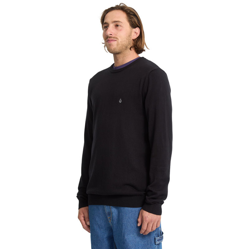 Jersey Volcom: Uperstand Sweater (Black)