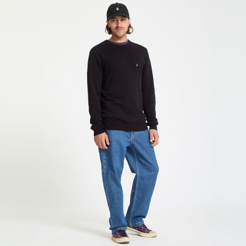 Jersey Volcom: Uperstand Sweater (Black)