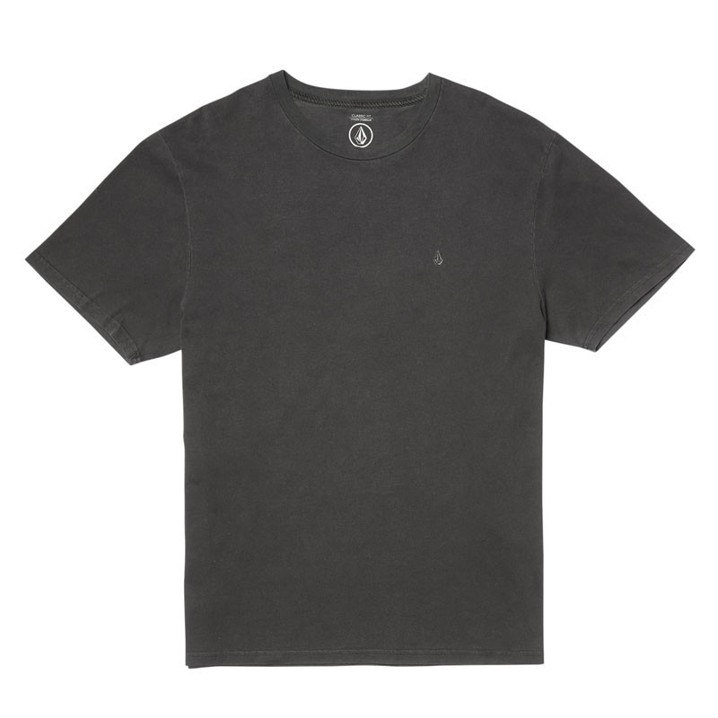 Camiseta Volcom: Solid Stone Emb Sst (Black)