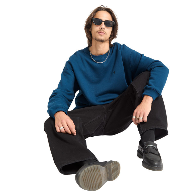 Sudadera Volcom: Single Stone Crew (Cosmic Blue)
