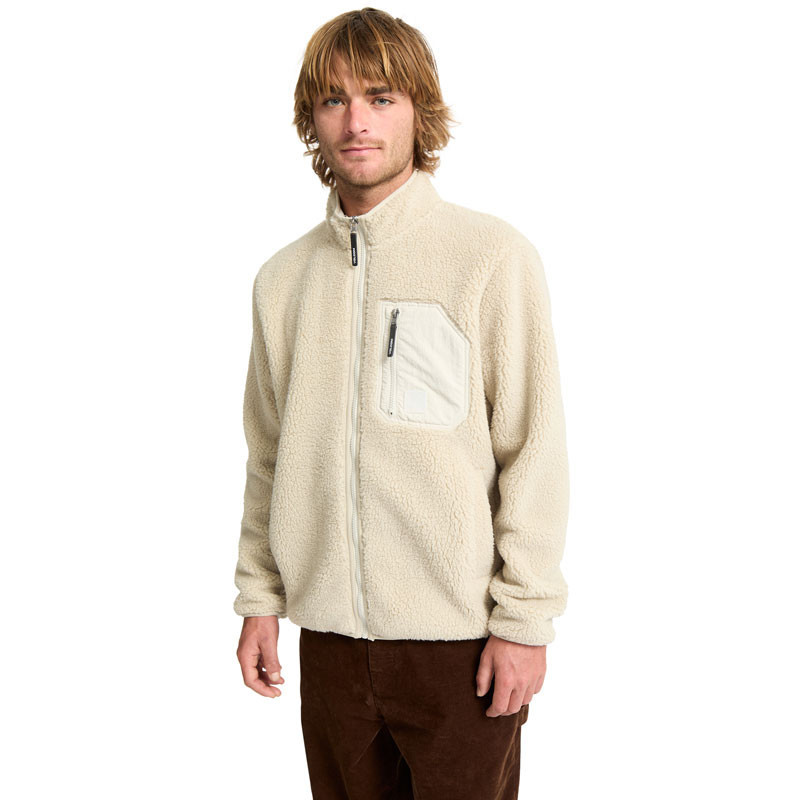 Chaqueta Volcom: Muzzer Fuzzar Zip (Stone)