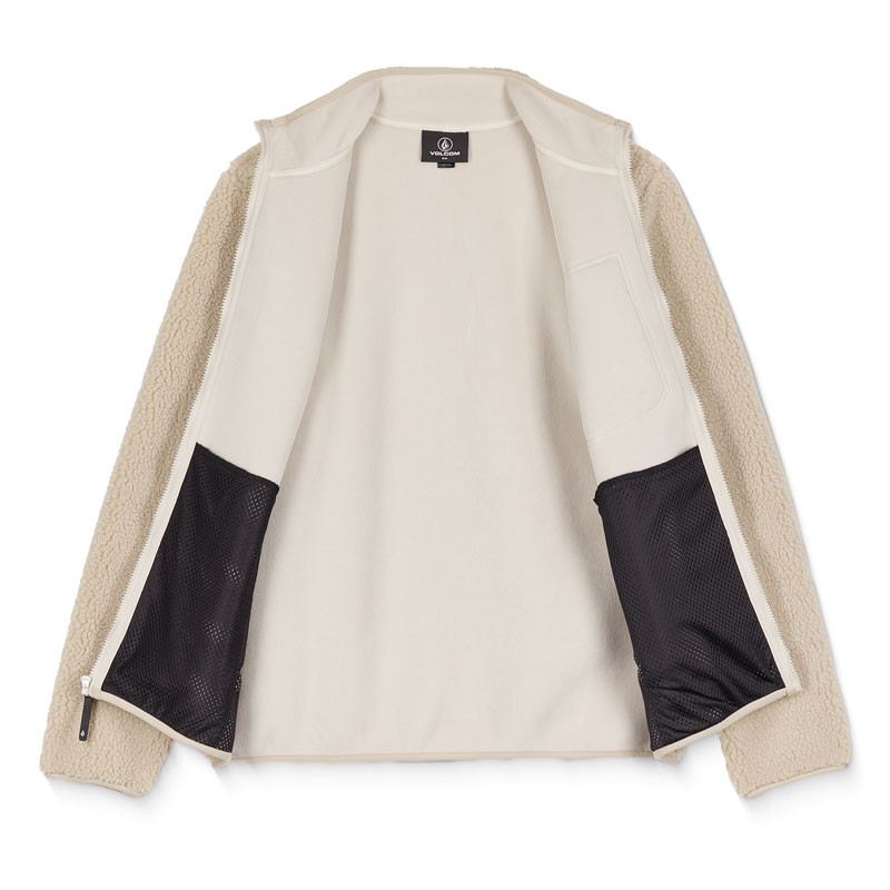 Chaqueta Volcom: Muzzer Fuzzar Zip (Stone)