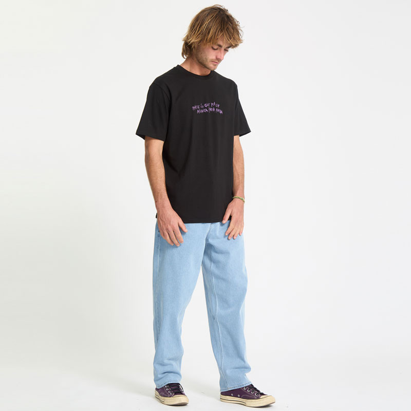 Camiseta Volcom: Nunca Pasa Sst (Black)