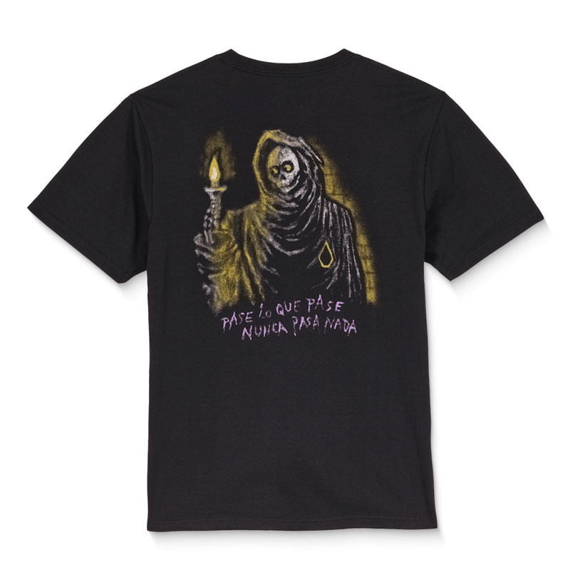 Camiseta Volcom: Nunca Pasa Sst (Black)